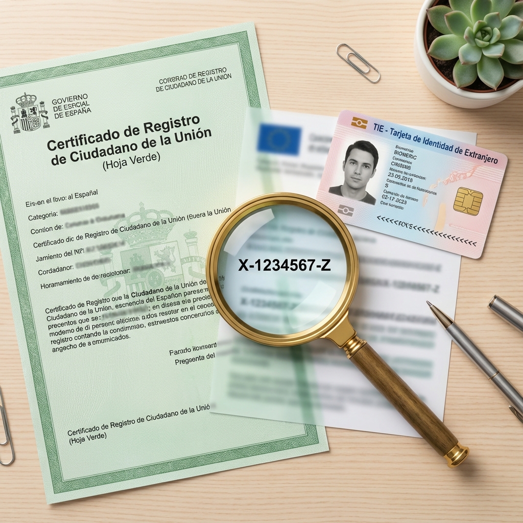 NIE TIE CUE Diferencias